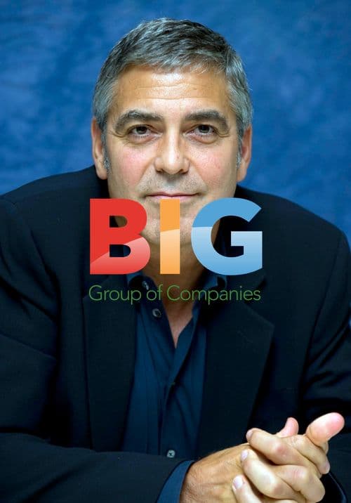 George Clooney in Navy Suit