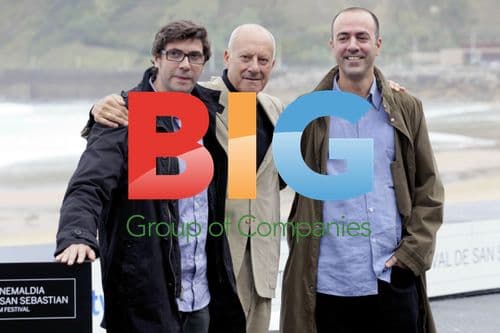 Norman Foster and wife at San Sebastian film festival