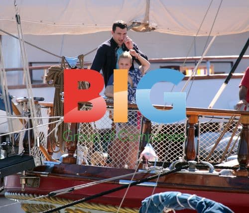 Klitschko and Panettiere on boat in Croatia