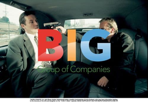 Jack Bauer holds businessman