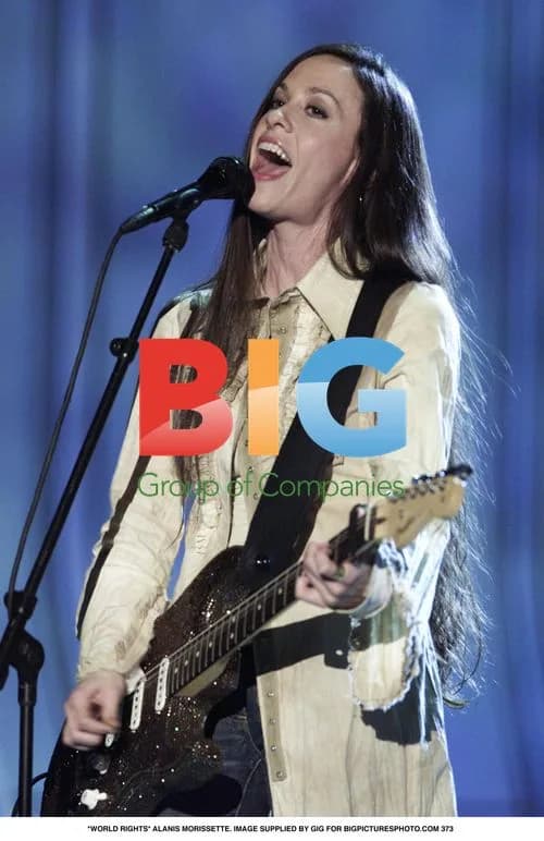 Alanis Morissette Performing on Stage