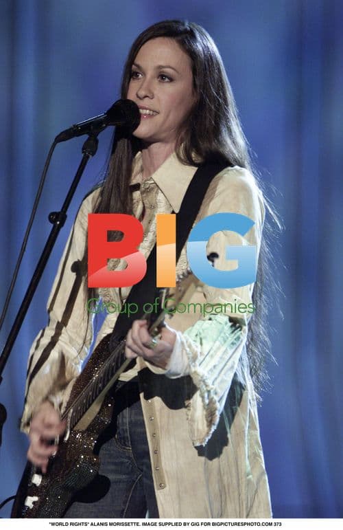 ALANIS MORISSETTE on Stage