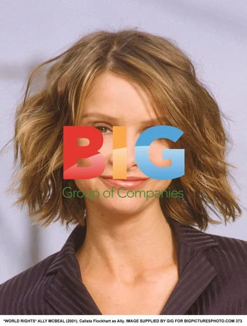 Calista Flockhart as Ally in Ally McBeal