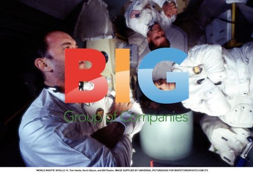 Tom Hanks, Kevin Bacon, and Bill Paxton in Apollo 13