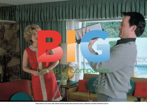 Greg Kinnear and Rita Wilson