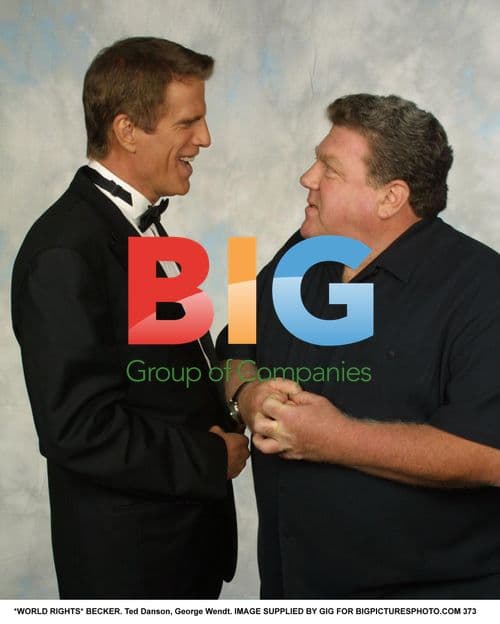 Ted Danson and George Wendt in "Becker"