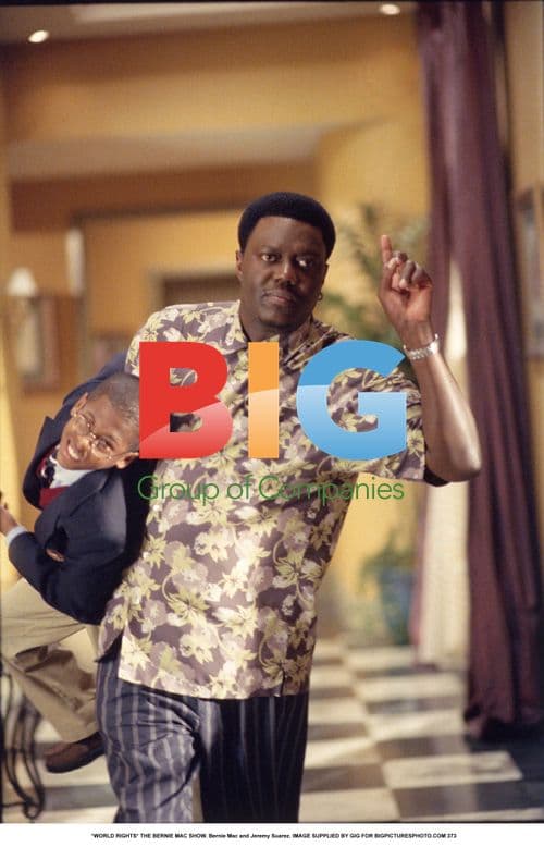 Bernie Mac and Jeremy Suarez on The Bernie Mac Show