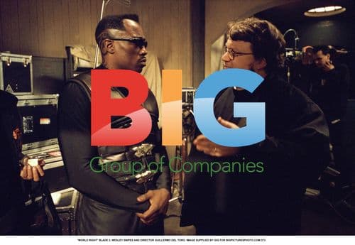 BLADE 2 - Wesley Snipes and Guillermo del Toro