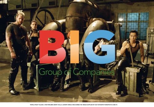 BLADE 2 Film Still: Perlman, Velle, Varela, Yen