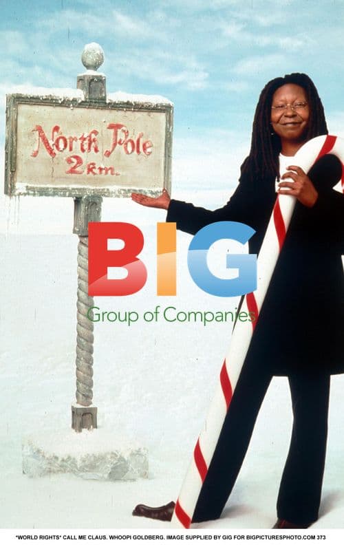 CALL ME CLAUS Photo with Whoopi Goldberg