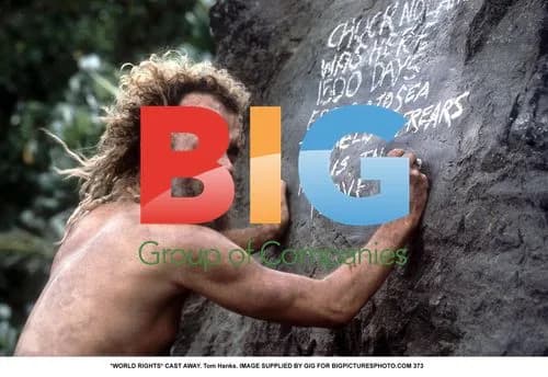 Tom Hanks on 'Cast Away' Set