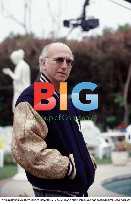 Larry David on 'Curb Your Enthusiasm' Set