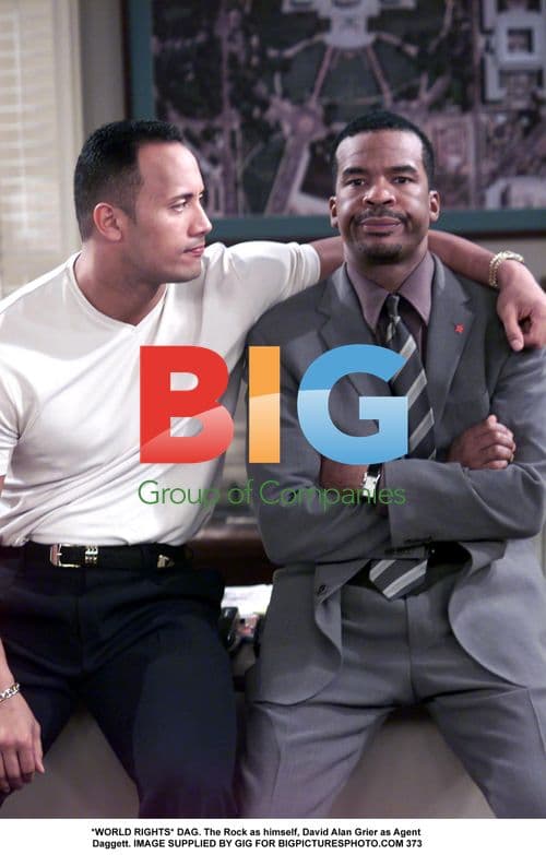 The Rock and David Alan Grier in DAG