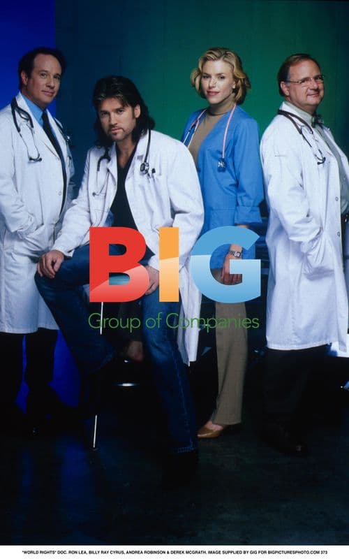 Billy Ray Cyrus on Set