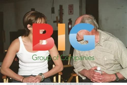 Irwin Winkler and Jennifer Lopez on Enough set