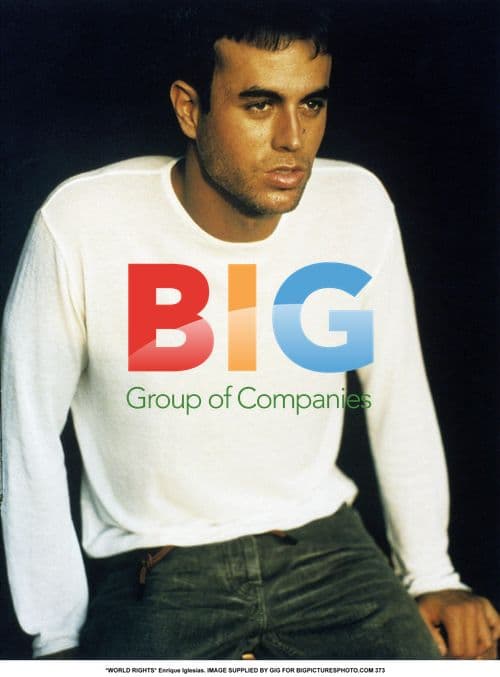 Enrique Iglesias Studio Portrait