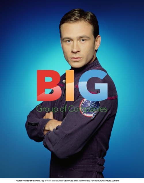 Connor Trinneer in Blue Uniform