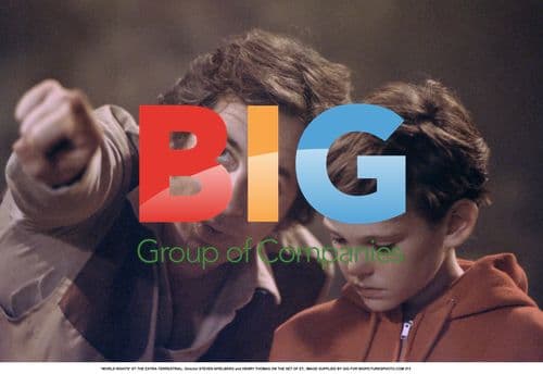 ET THE EXTRA-TERRESTRIAL on Set