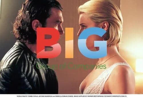 ANTONIO BANDERAS and REBECCA ROMIJN-STAMOS