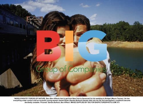 Sandra Bullock and Ben Affleck in "Forces of Nature"