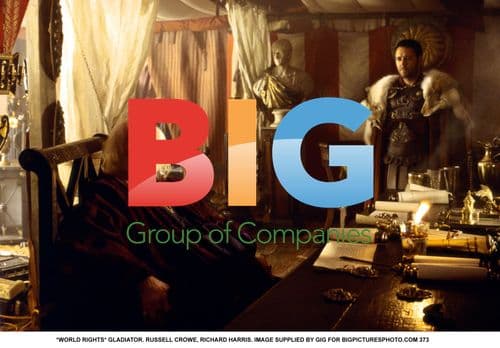 Russell Crowe and Richard Harris in Gladiator