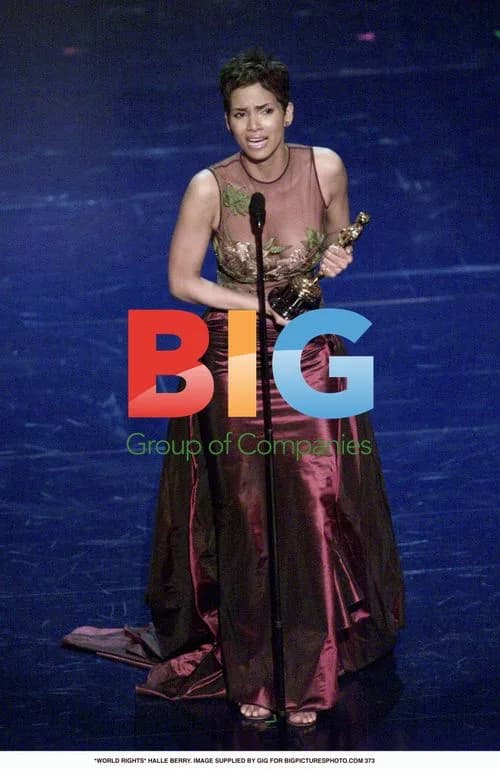 Halle Berry in Red Dress
