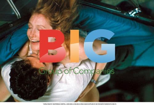 John Shea & Chelsea Altman on Set