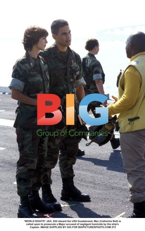 Catherine Bell Prosecutes Major on USS Guadalcanal