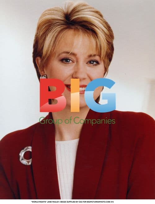 Jane Pauley in Red Jacket