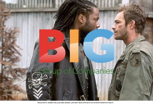 Jeremiah with Malcolm-Jamal Warner and Luke Perry