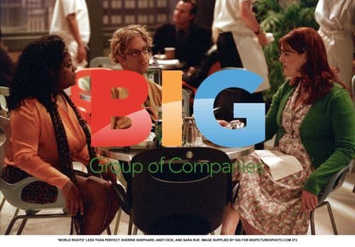 Sherrie Shephard, Andy Dick, and Sara Rue