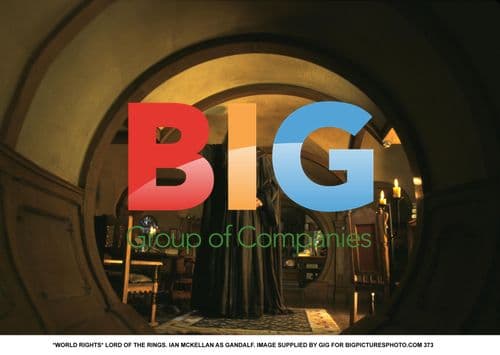 Ian McKellan as Gandalf in Lord of the Rings