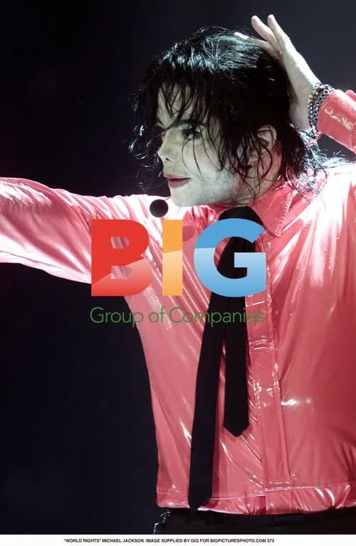 Michael Jackson Performing on Stage