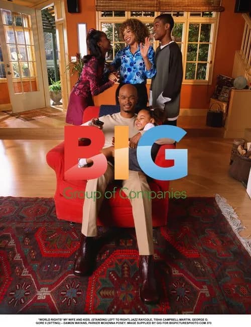 MY WIFE AND KIDS cast portrait