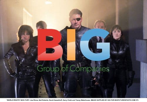 NICK FURY with Lisa Rinna, Neil Roberts, David Hasselhoff, Garry Chalk and Tracey Waterhouse