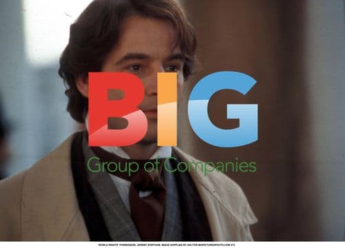 Jeremy Northam in Grey Suit