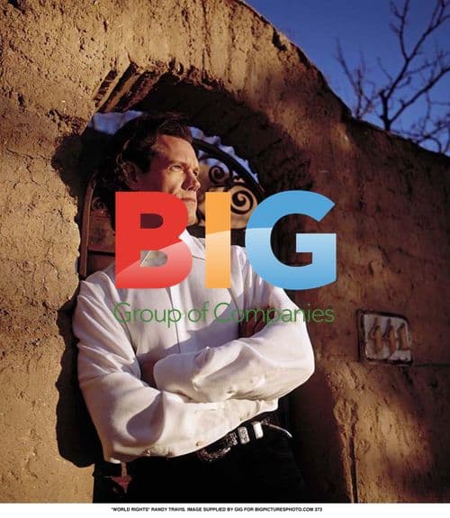 Randy Travis in White Shirt