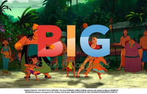 The Chief watches Miguel teach children in El Dorado