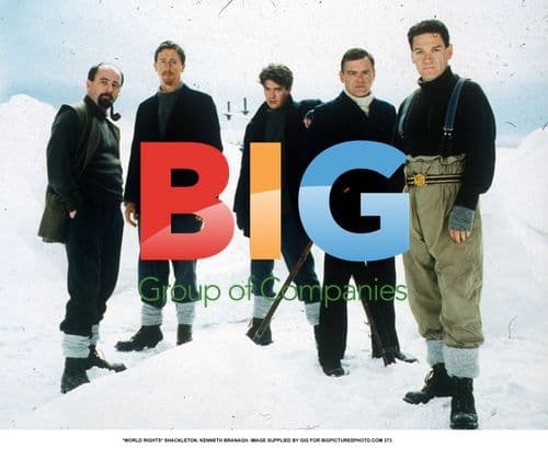 Kenneth Branagh as Shackleton