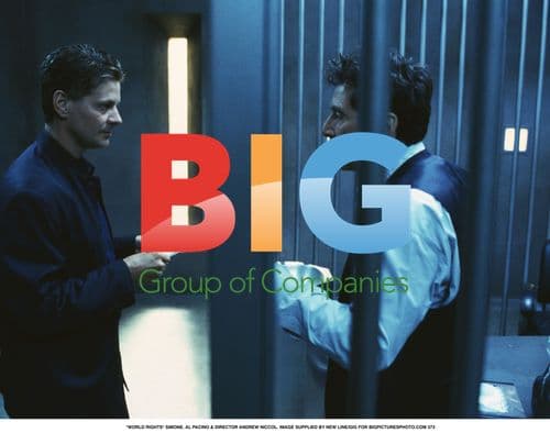 Al Pacino & Andrew Niccol on Set