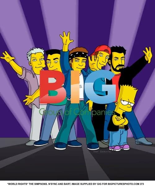 The Simpsons, N'Sync and Bart