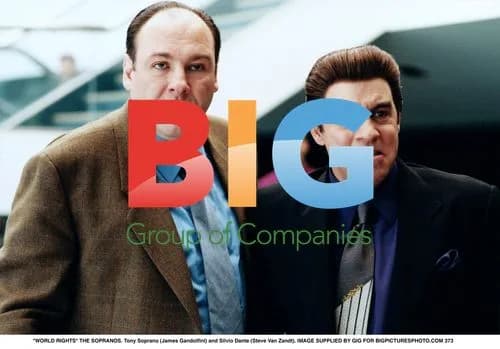 Tony Soprano and Silvio Dante