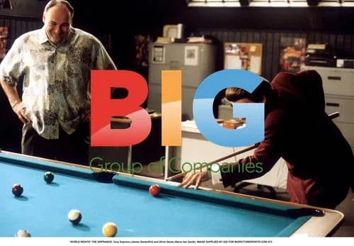 Tony Soprano and Silvio Dante on The Sopranos