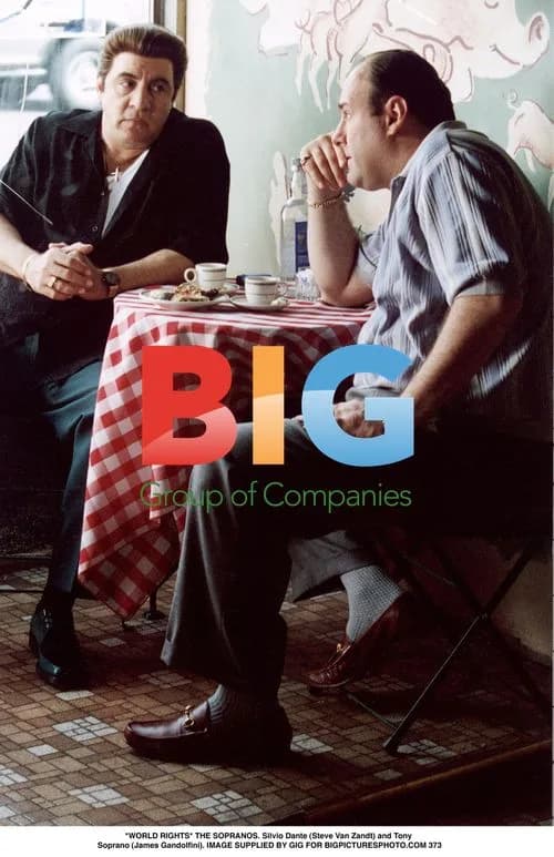 THE SOPRANOS - Silvio and Tony