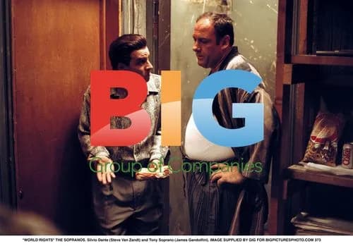 Silvio Dante and Tony Soprano from The Sopranos
