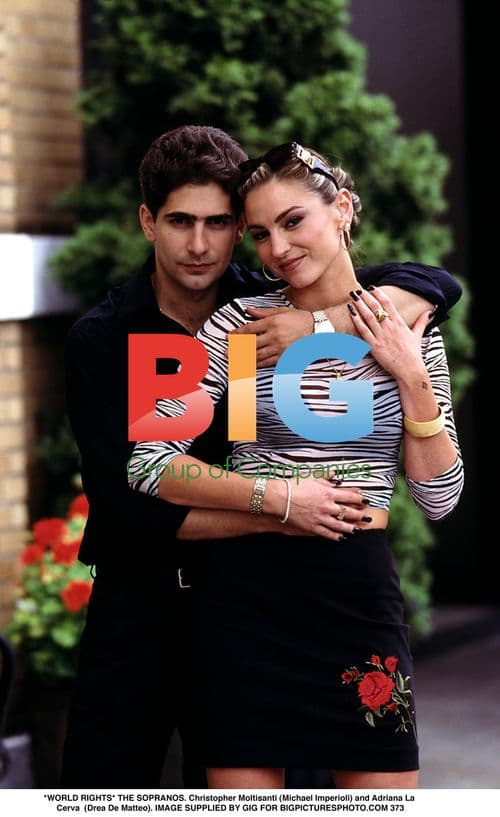 Christopher Moltisanti and Adriana La Cerva