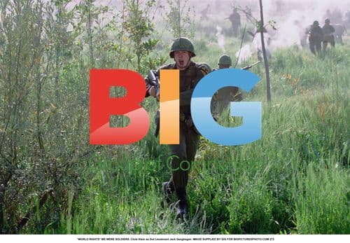 Chris Klein as 2nd Lt. Jack Geoghegan in "We Were Soldiers"