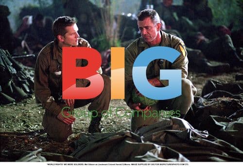 Mel Gibson as Lt Col. Moore in 'We Were Soldiers'