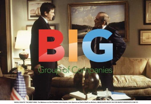 The West Wing Still with Tim Matheson and John Spencer