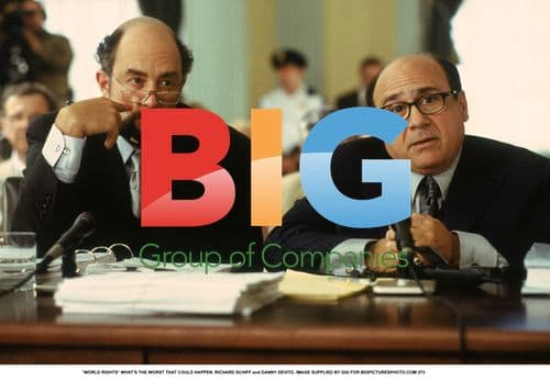 WHATÕS THE WORST THAT COULD HAPPEN. RICHARD SCHIFF and DANNY DEVITO